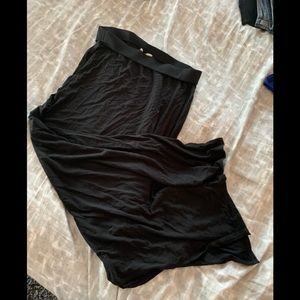 AE double slit maxi skirt